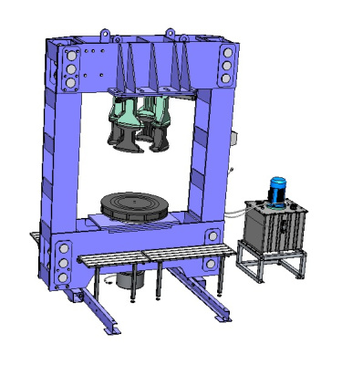 Пресс для шин погрузчиков ПШ250 Пресс для шин погрузчиков ПШ250