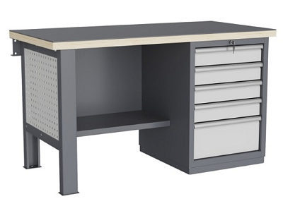 Верстак однотумбовый Верстакофф FBK 1551.15.3